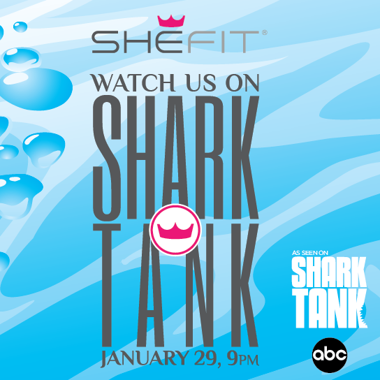 Blog Title: Shefit to appear on “Shark Tank” on ABC on January 29th! -  SHEFIT