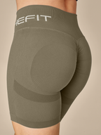 Combat Green Seamless Shorts