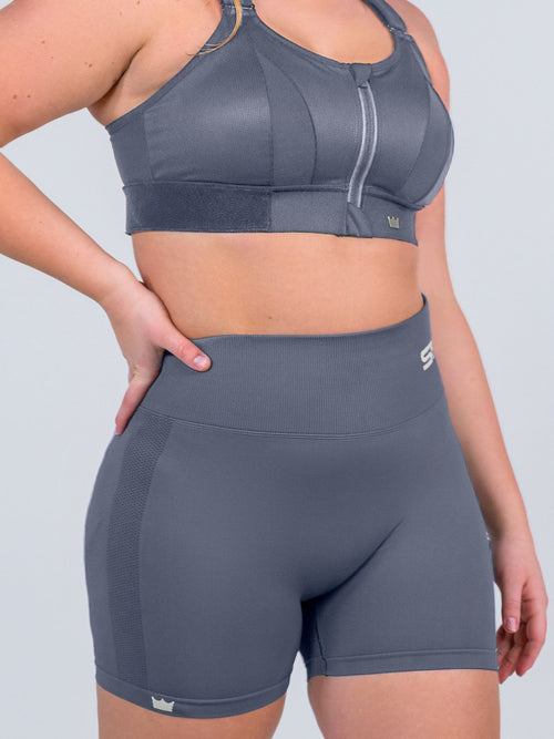 Seamless Shorts - Steady Grey
