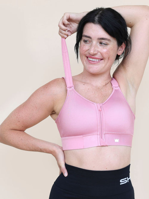 Rising Rose Ribshine Flex Sports Bra Size Medium