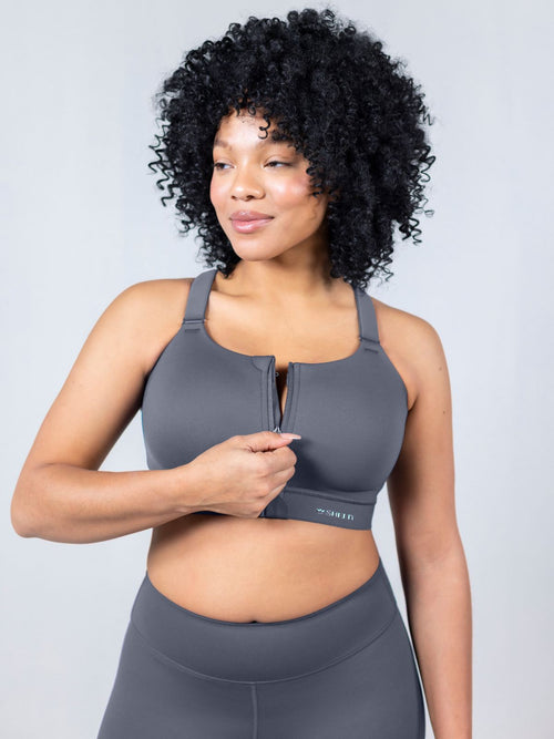 Emerge Sports Bra - Steady Grey