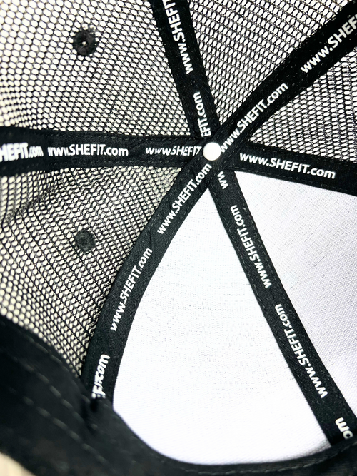 Trucker Hat - Black/White