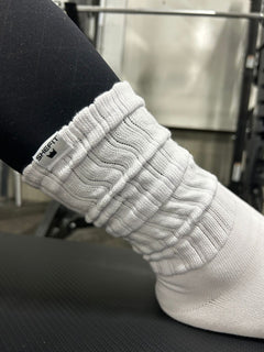 SHEFIT scrunch socks gift-with-purchase offer.