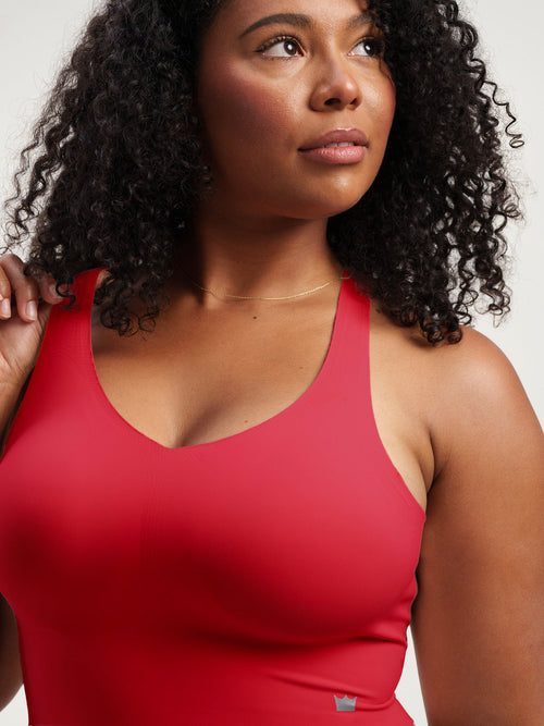 Boss Longline Bra - Cayenne