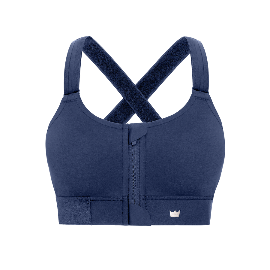 Flex Sports Bra™ - Bold Navy in Bold Navy color