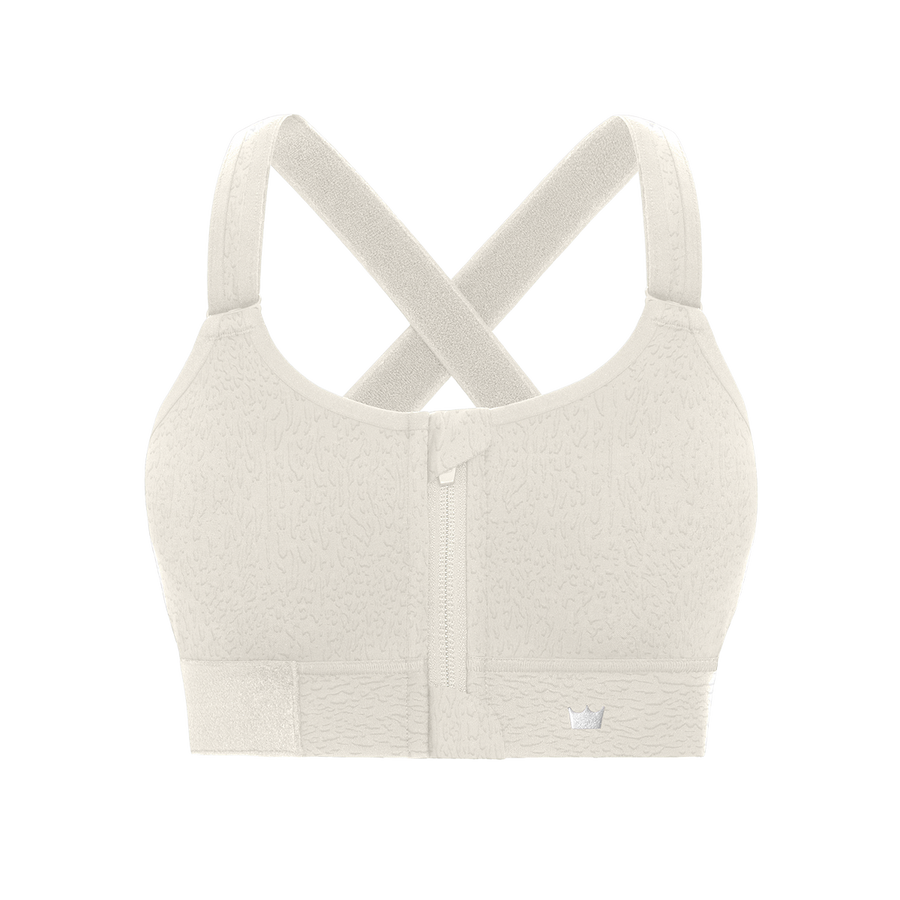 Flex Sports Bra™ - Vanilla Vibe Jacquard in Vanilla Vibe Jacquard color