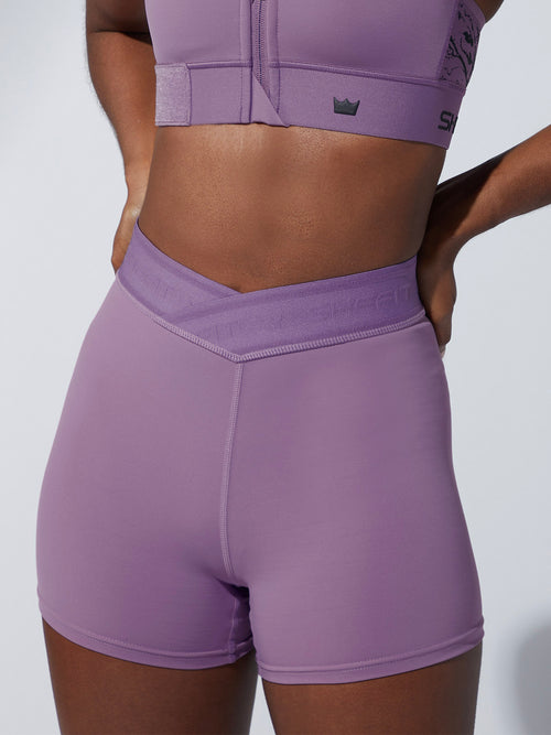 V Waist Biker Short
