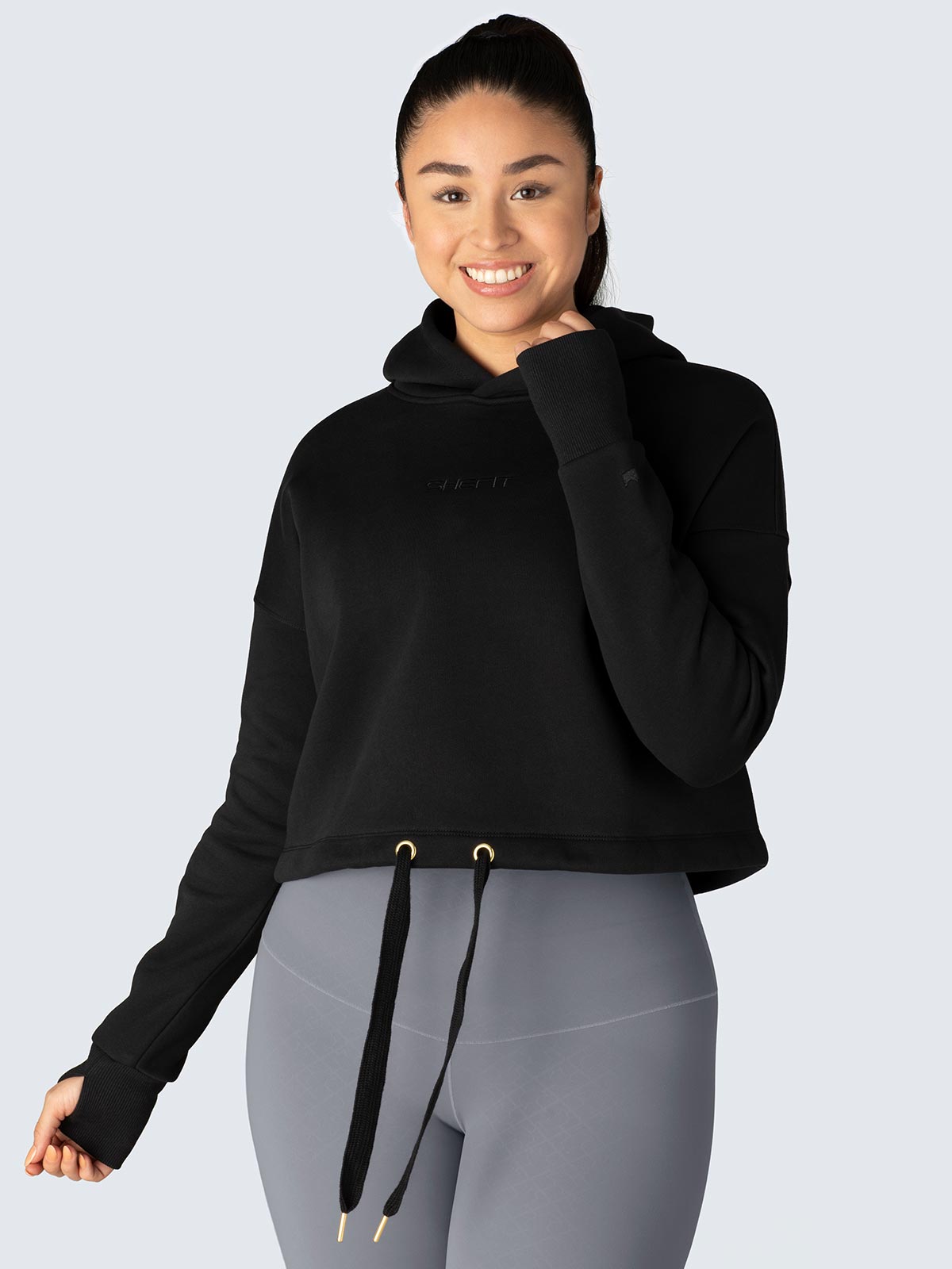 Comfort Hoodie Black – SHEFIT