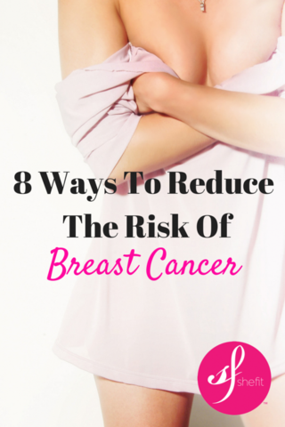 Shefit High Impact Sports Bra Shares 8 Ways To Reduce The Risk Of Breast Cancer