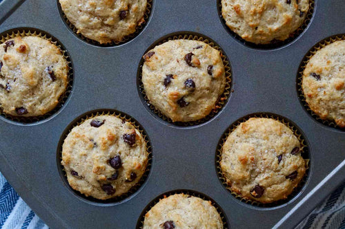 CHEFIT: DARK CHOCOLATE GREEK YOGURT MUFFINS