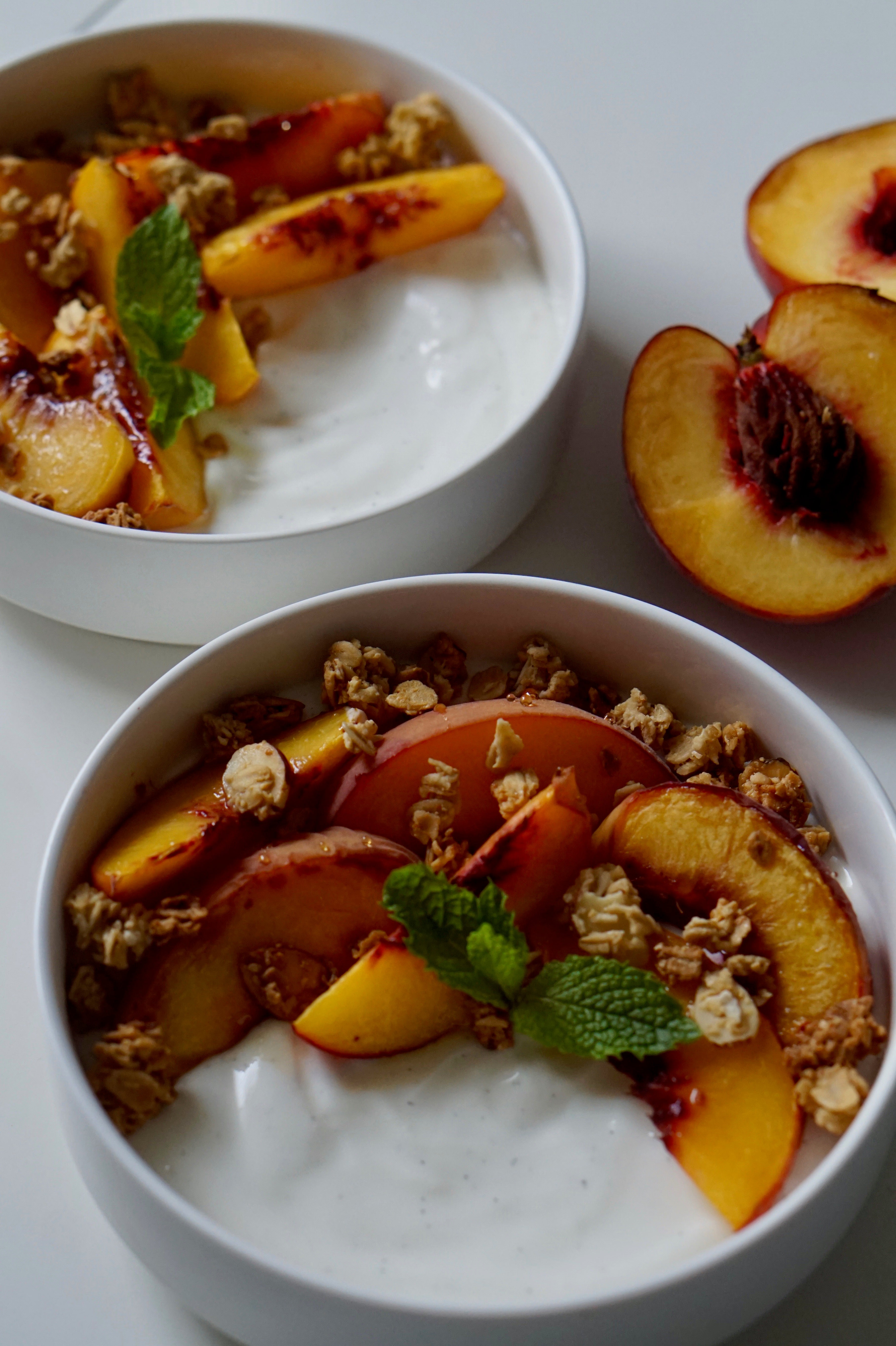 CHEFIT: Broiled Peach Yogurt