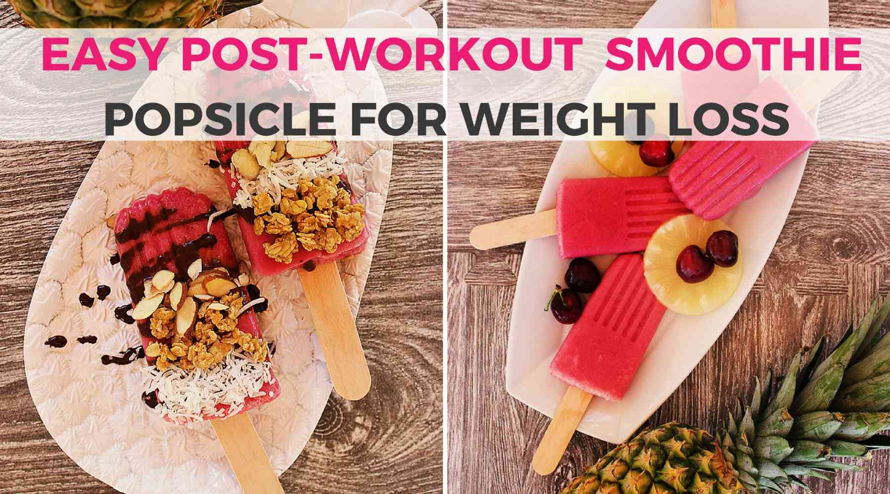 How to Turn Your Post-Workout Fruit Smoothie Into A Healthy Popsicle: The hot, sunny weather has finally arrived & what better way to cool down post-workout than with a delicious popsicle filled with healthy ingredients to help you in your muscle recove