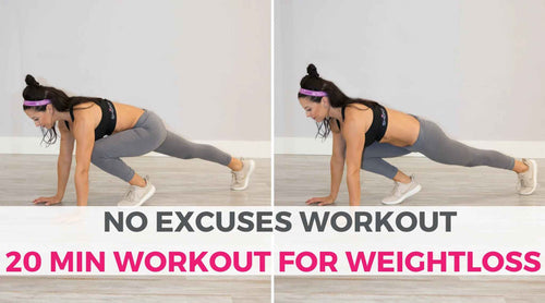 Fast & effective, this full body workout combines aerobic activity with body-weight strengthening exercises to help you build muscle and rev up your metabolism so you can burn fat & lose weight. No equipment required! You can easily perform all of the exe