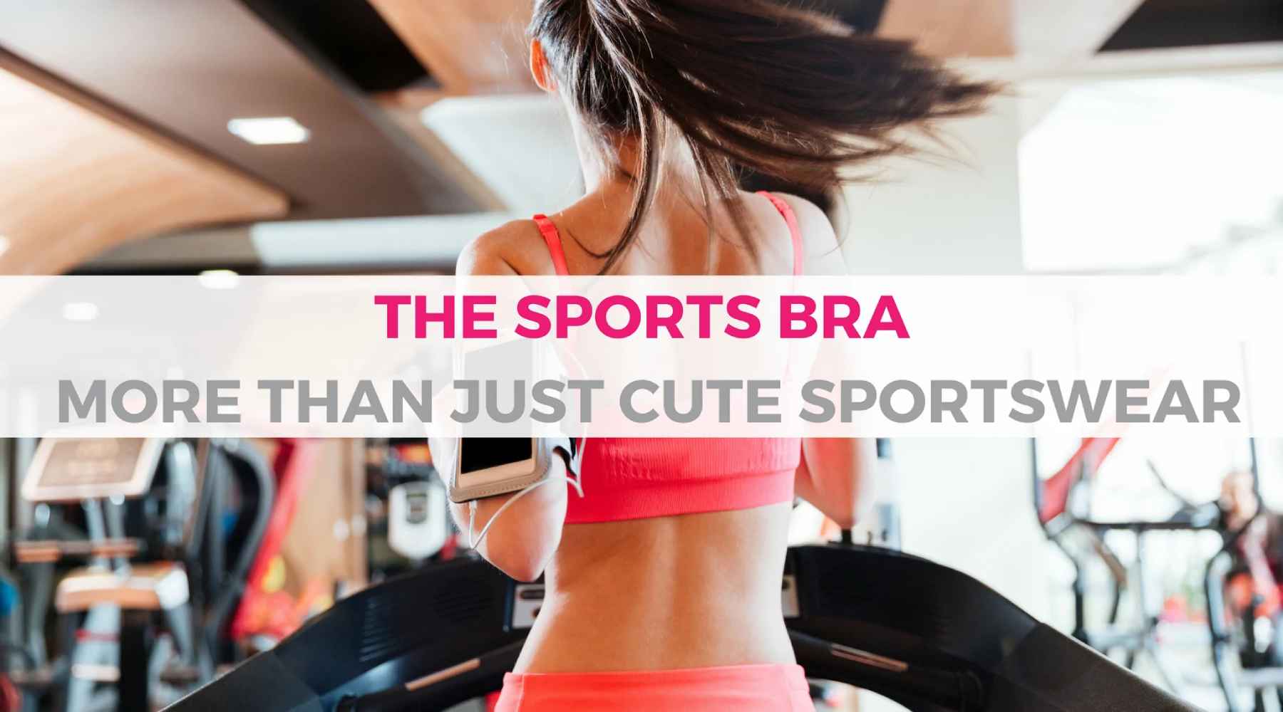 Wearing the wrong size or type of sports bra when you workout can lead to neck & back pain, breast pain & damage to the ligaments inside the breast. This can then lead to saggy breasts & stretch marks. Is looking super cute at the gym in your sports bra w