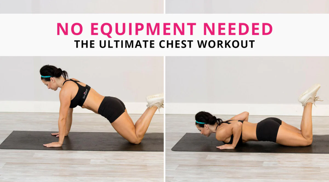 Top women's chest, pectoral, upper chest, and side chest exercises 