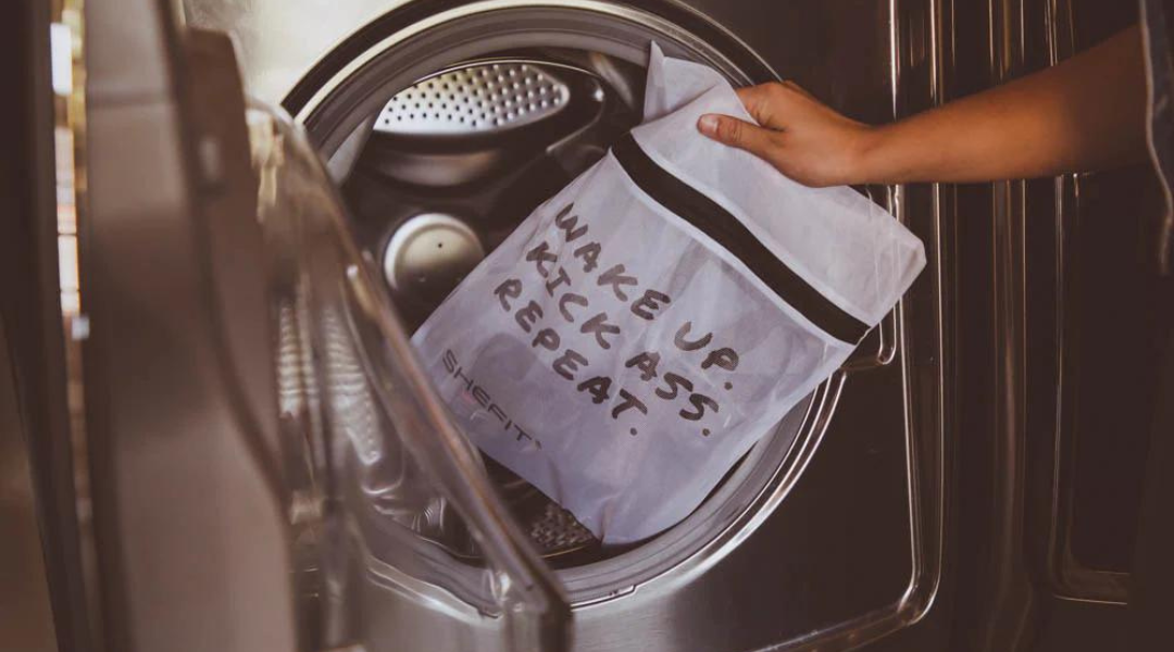 Washing your SHEFIT can seem tricky, but it's simple! Swipe to see
