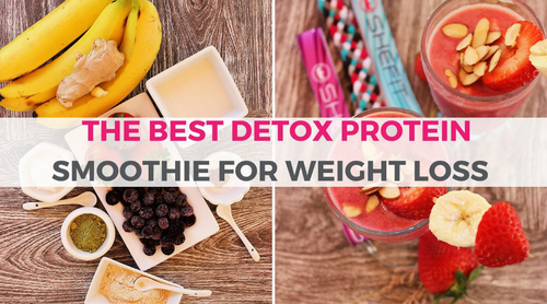 Gluten Free Flat Belly Foods: An Easy, Detox Smoothie for Weight Loss | It is the best solution for a quick, healthy matcha breakfast in the morning or as a post-workout cool down after a good sweat session. Packed with refreshing berry fruits and muscle 