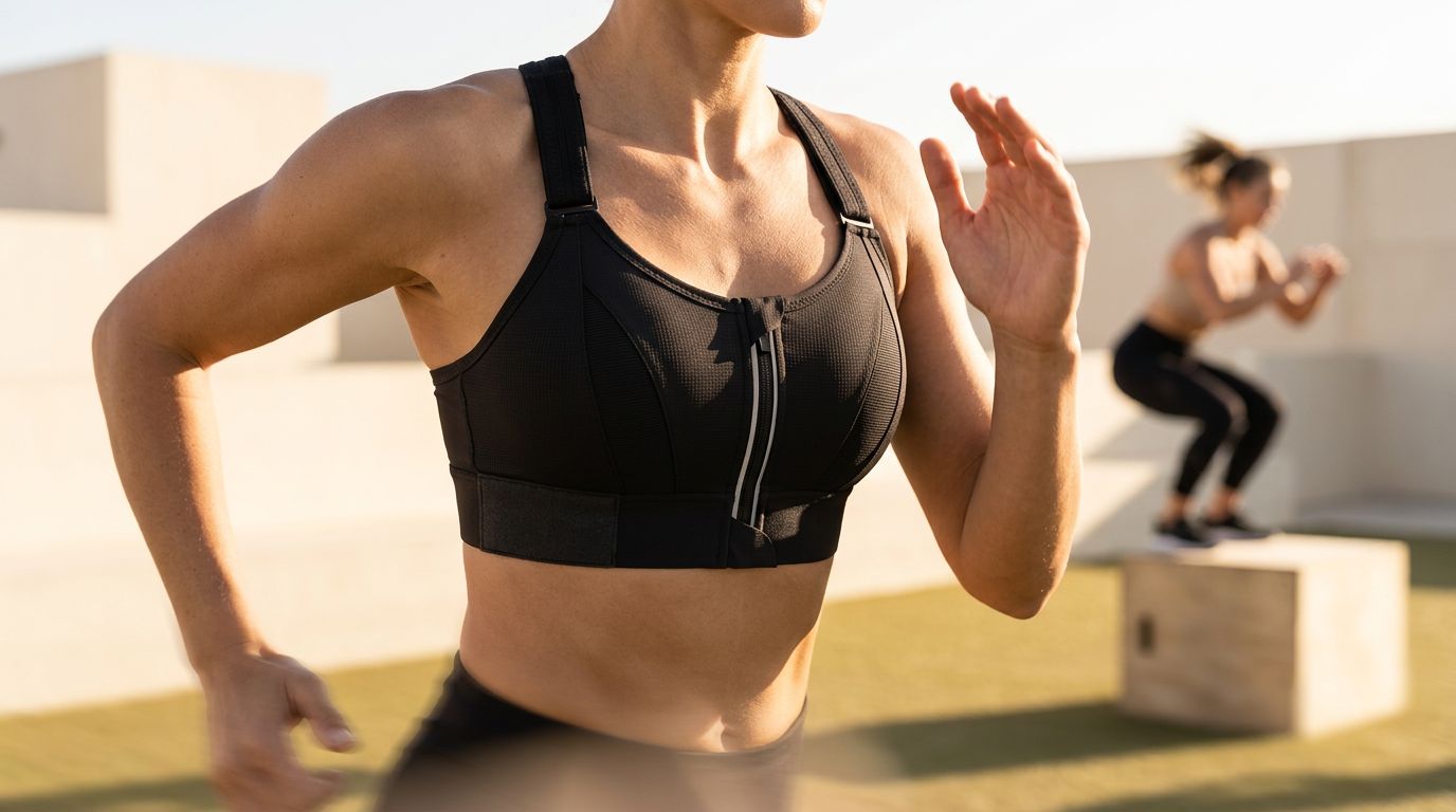 Do sports bras flatten the breasts more than training bras?