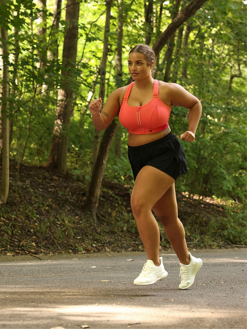 Charged Coral Ultimate Sports Bra Size 3Luxe