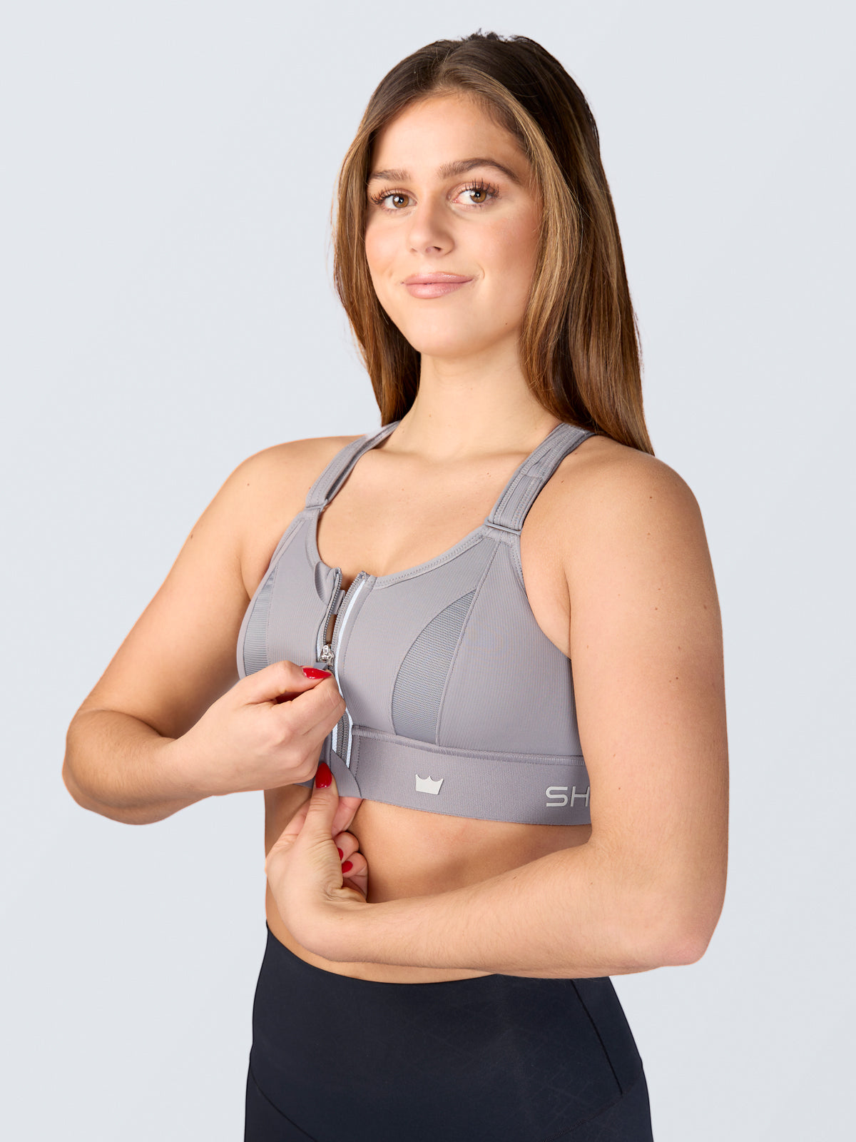 SheFit Ultimate Sports Bra High Impact Pink Size 5Luxe - $35 - From Brooklyn