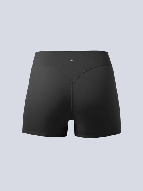 CloudNine™ No Front Seam Short - Black
