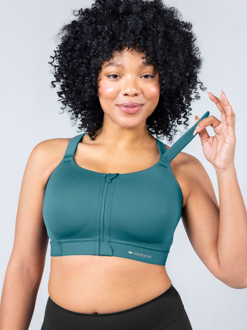 Emerge Sports Bra - Focused Teal