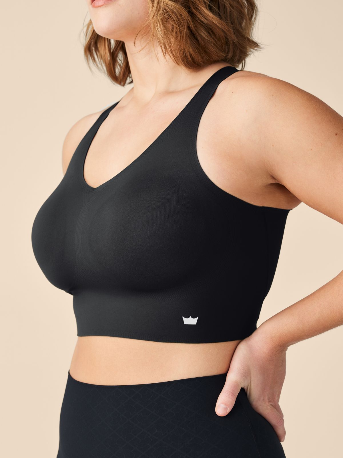 Boss Longline Bra - Black – SHEFIT