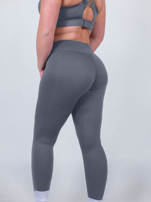 CloudNine™ High Rise Legging - Steady Grey