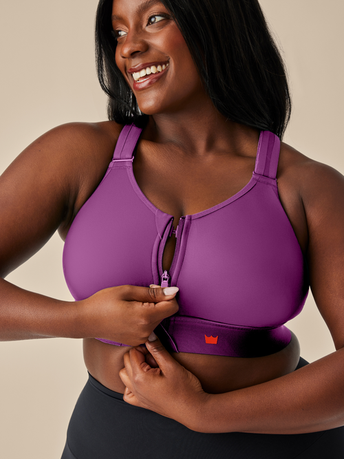 Electric Orchid Flex Sports Bra 3Luxe