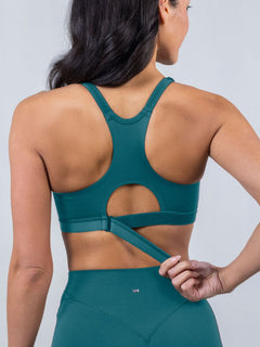 Emerge Sports Bra - Focused Teal