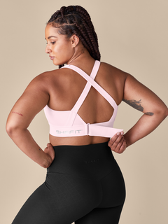 Powerhouse Pink Flex Sports Bra