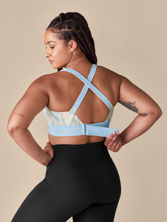 Limitless Sky Blue Flex Sports Bra