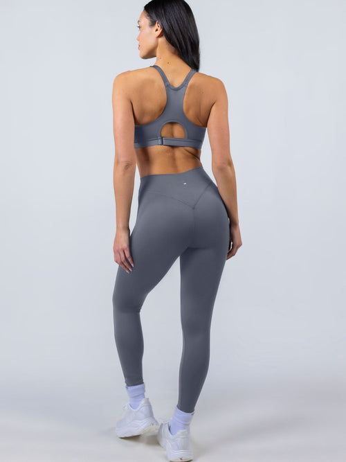 CloudNine™ No Front Seam Legging - Steady Grey
