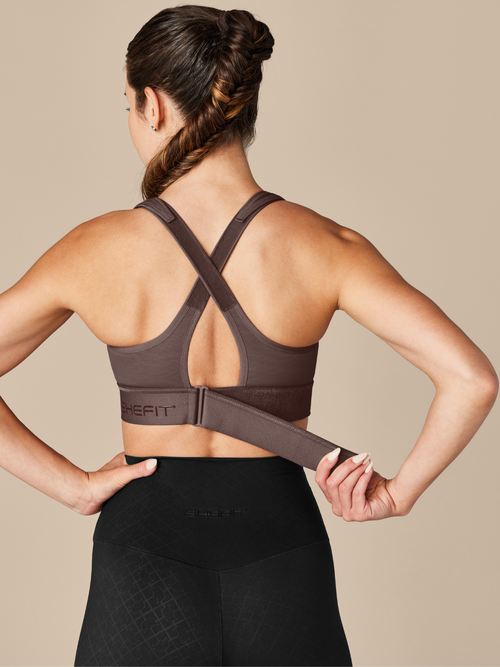 Espresso Energy Ultimate Sports Bra