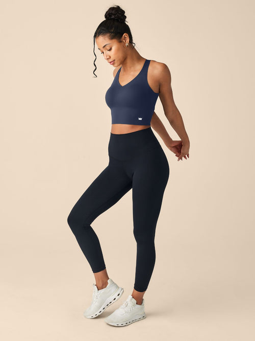 Bold Navy Boss Longline Bra Size XSmall