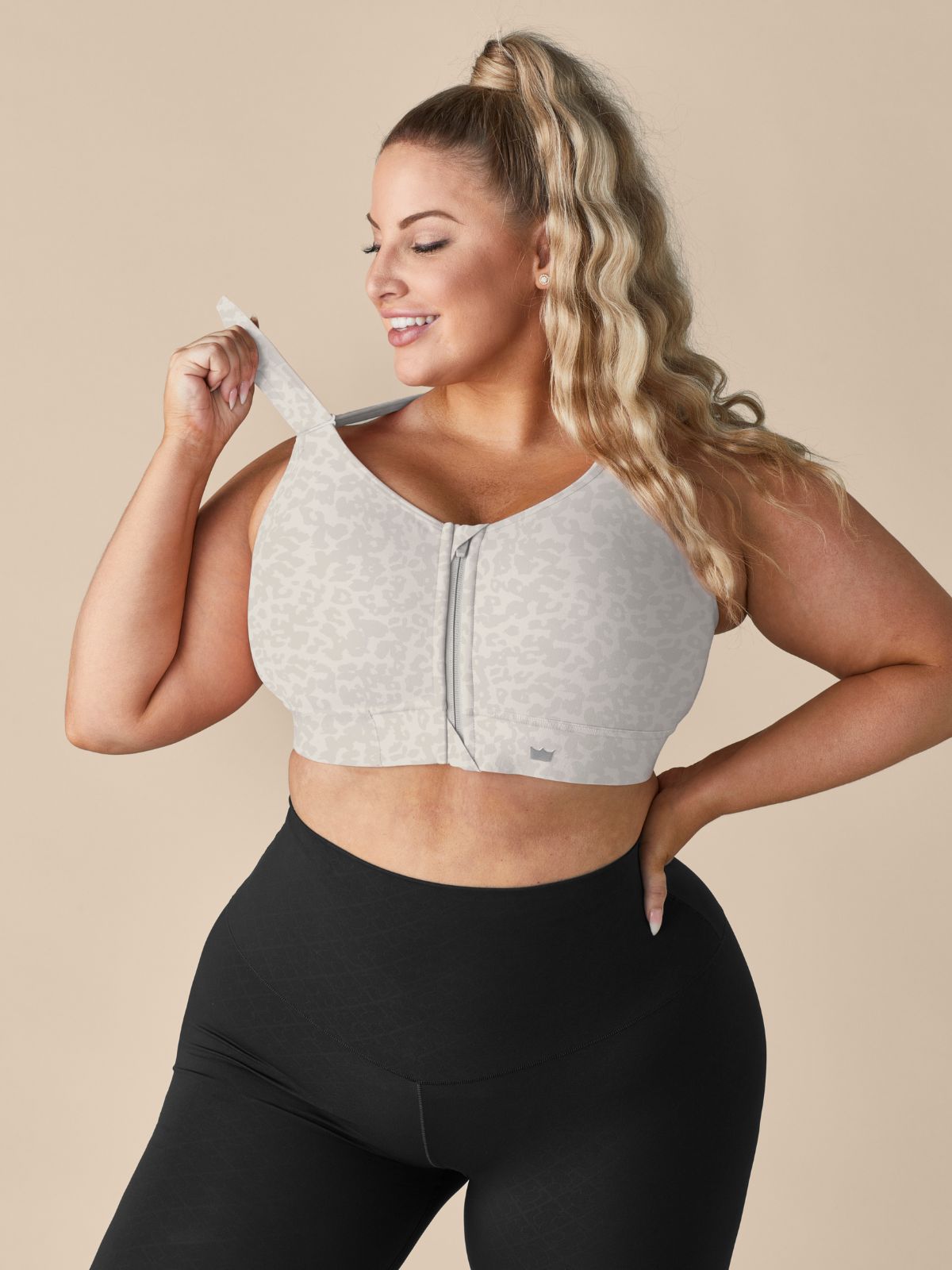 Flex Sports Bra - Steel Cheetah – SHEFIT