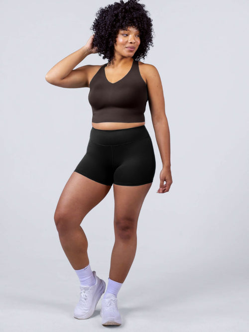 Boss Longline Bra - Chocolate Triumph