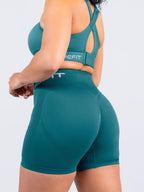 Seamless Shorts - Focused Teal