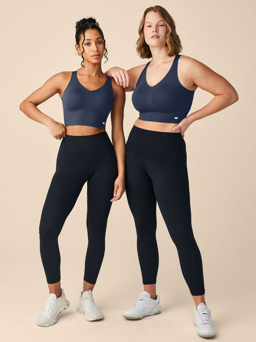 Bold Navy Boss Longline Bra