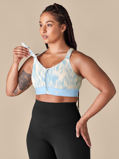 Limitless Sky Blue Flex Sports Bra