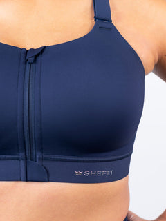 Emerge Sports Bra - Bold Navy