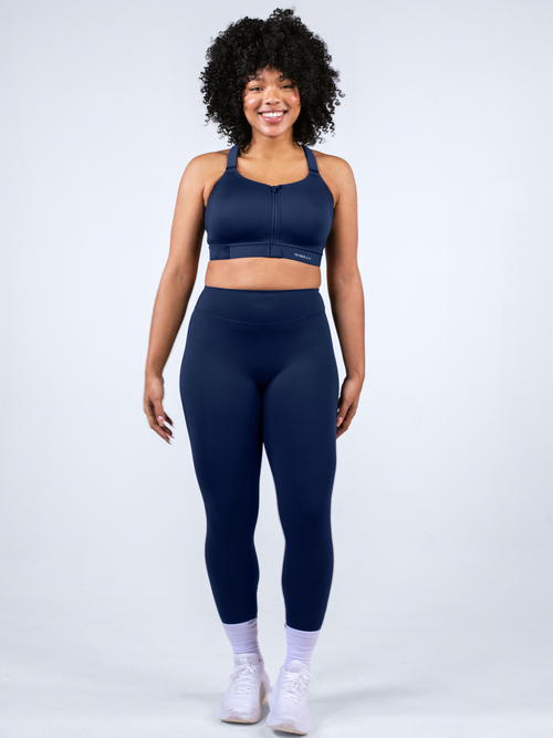 CloudNine™ No Front Seam Legging - Bold Navy