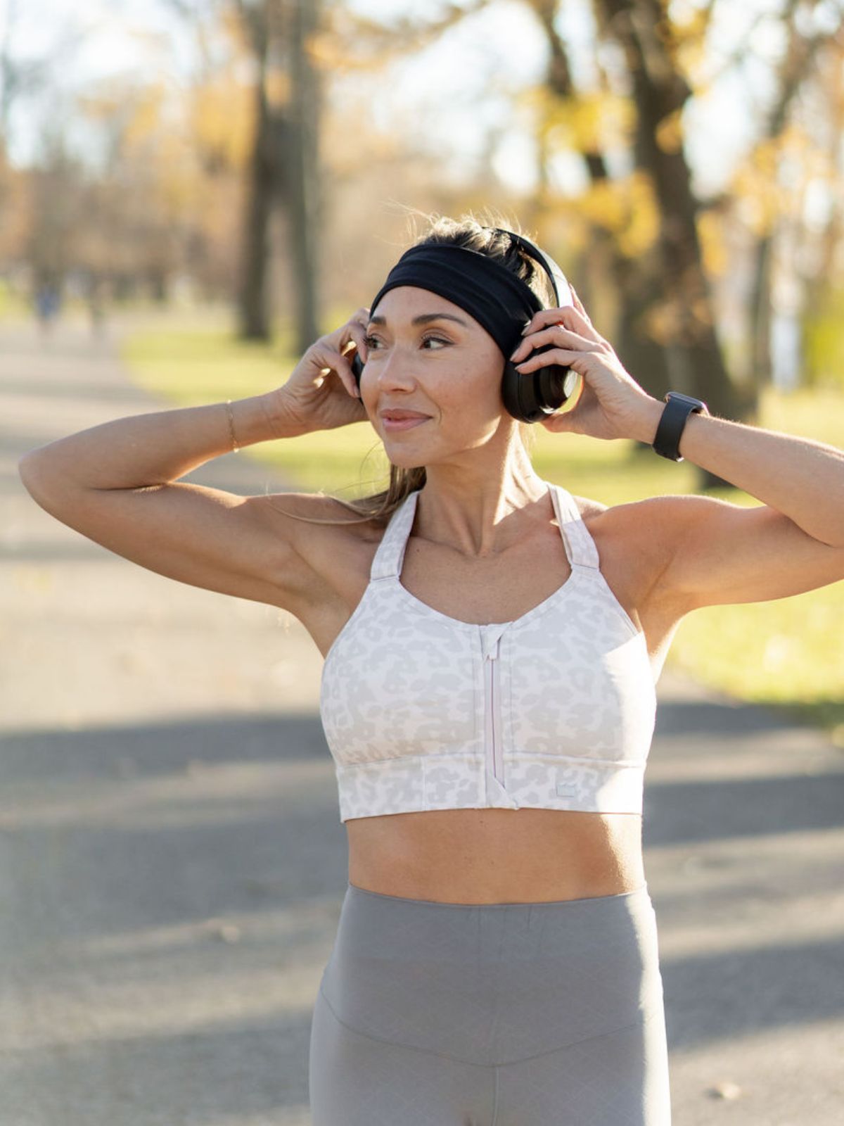 Flex Sports Bra - Steel Cheetah – SHEFIT