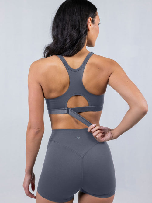 Emerge Sports Bra - Steady Grey