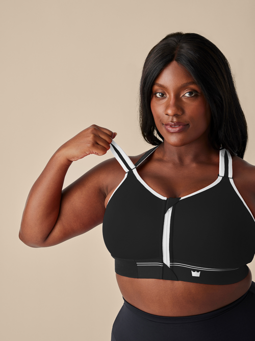 Flex Sports Bra - Black & White