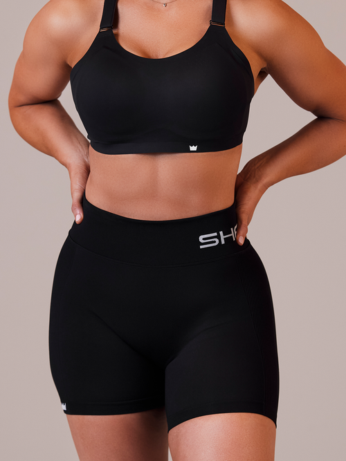 Seamless Shorts - Black