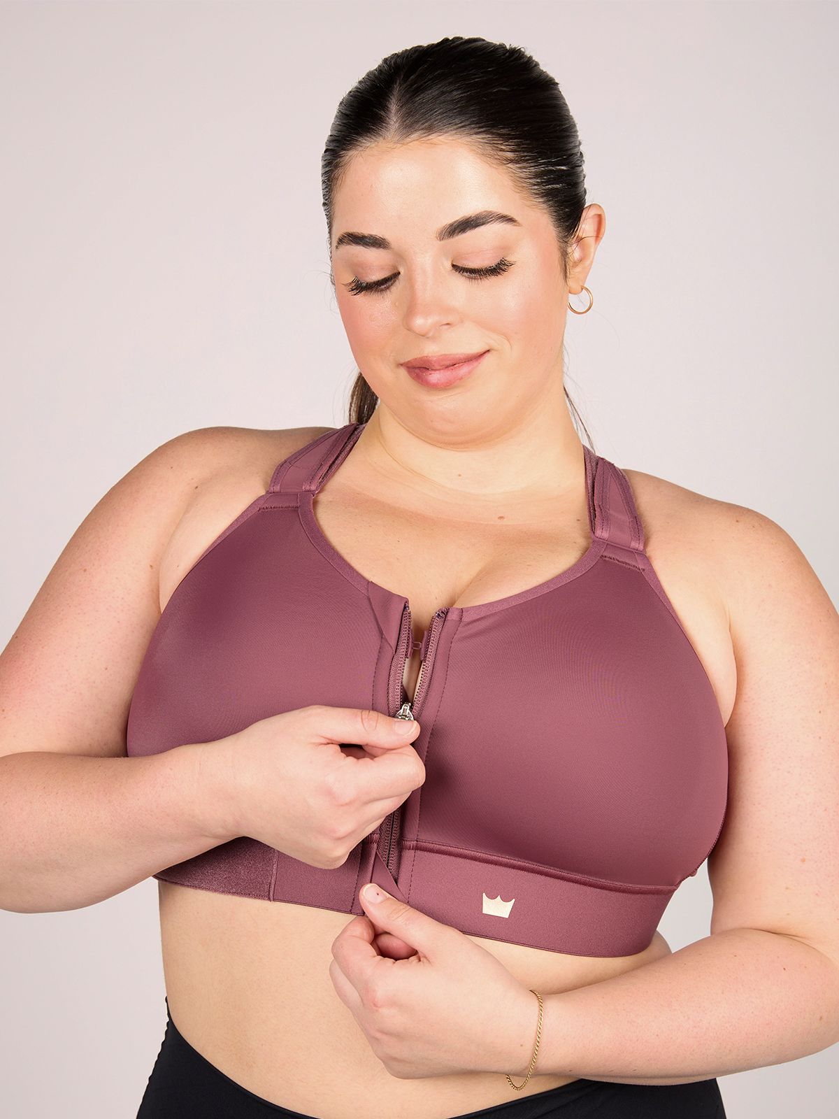  SHEFIT Exhilarate Sports Bra Dusty Violet & Rose, XX-Small :  Clothing, Shoes & Jewelry