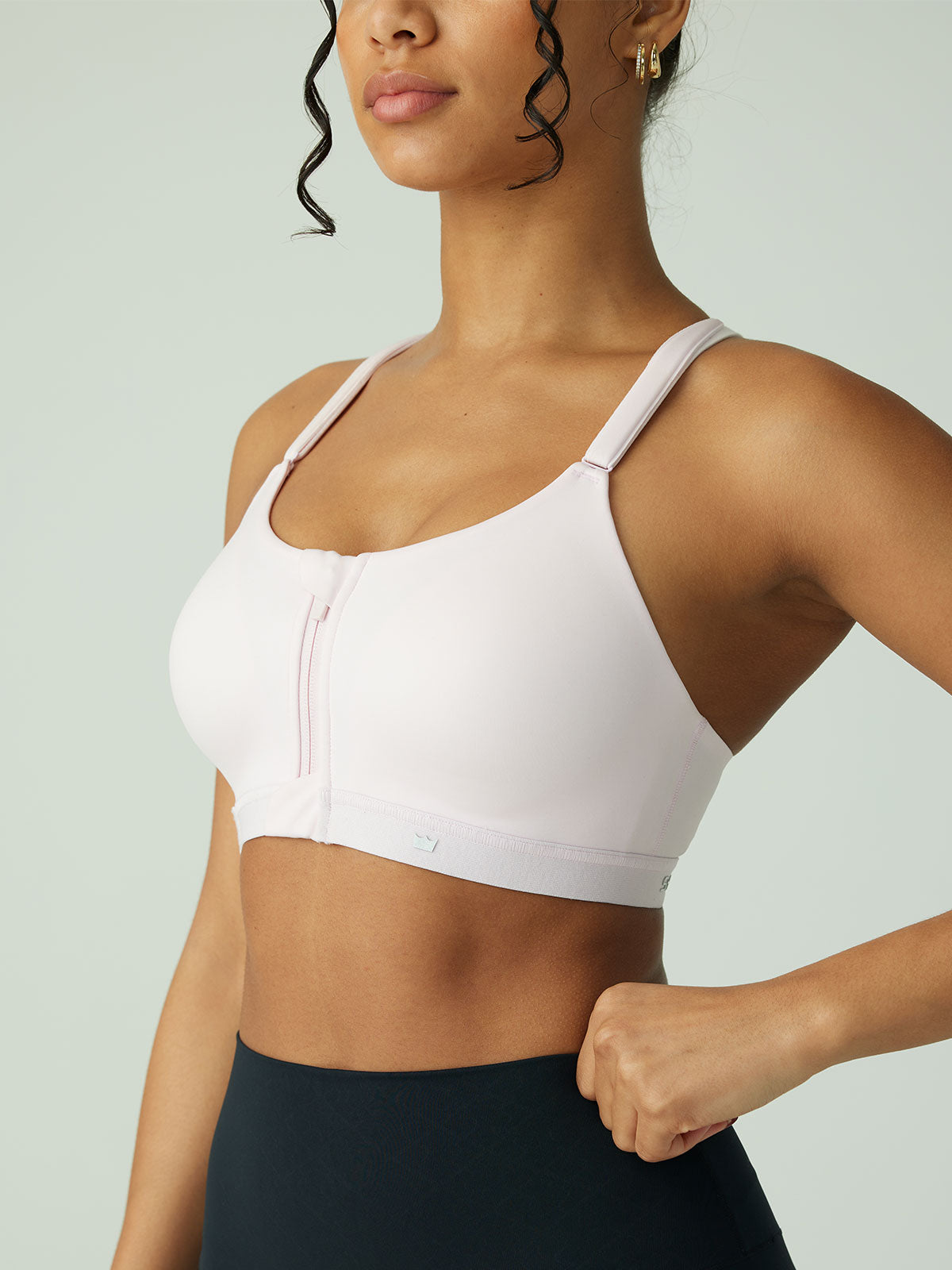 SHEFIT 1 selling Luxe White Sports Bra