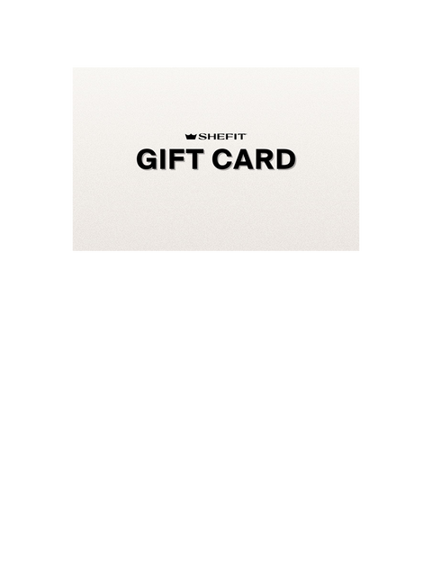 SHEFIT digital gift card.