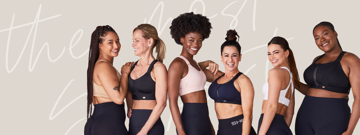 Women wearing SHEFIT bras